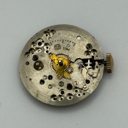 AS 1124 Watch Movement Manual Wind A Schild Vintage Swiss Parts Repair 25.9mm