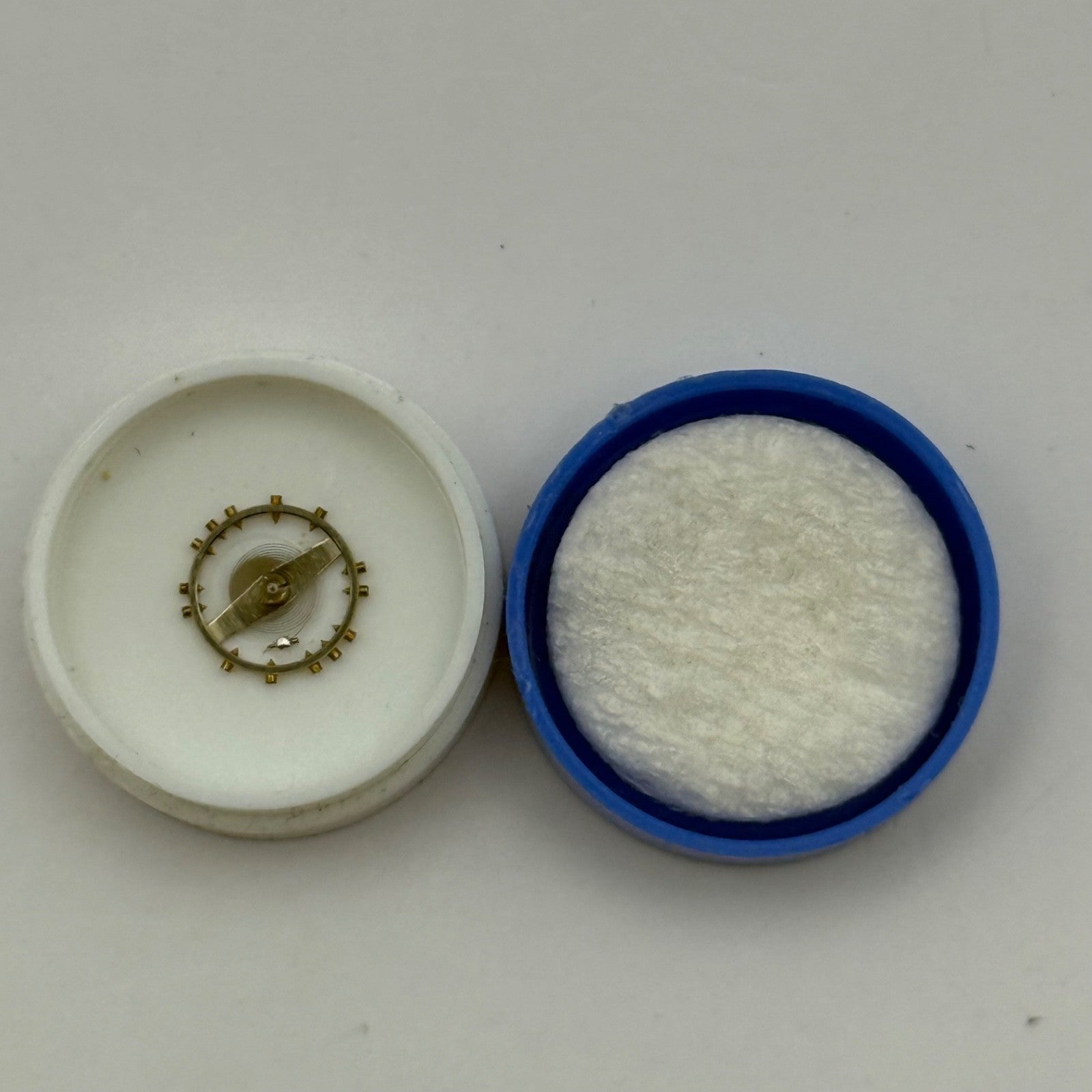 Record 108, 109 Balance Wheel Complete And Spring 290 Watch Movement Parts NOS