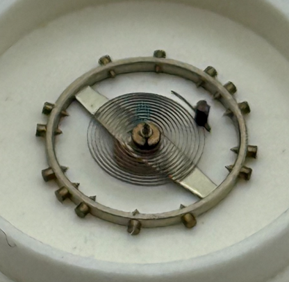 Lorsa P 62 P 75 Balance Wheel Complete And Spring Inca Watch Movement Parts 