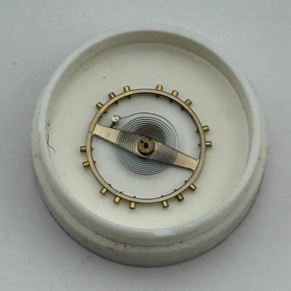 AS 1700-3 Balance Wheel Complete And Spring  Inca  Watch Movement Parts NOS