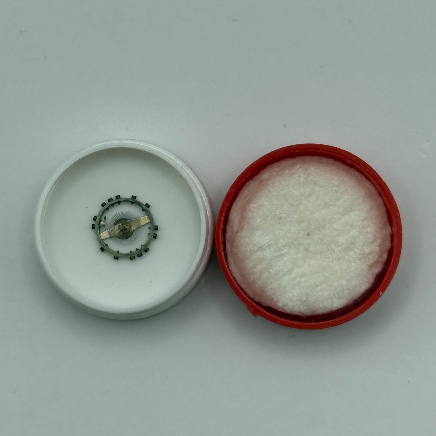 ETA 651 Balance Wheel Complete And Spring 4 1/4''' 141 Watch Movement Parts NOS