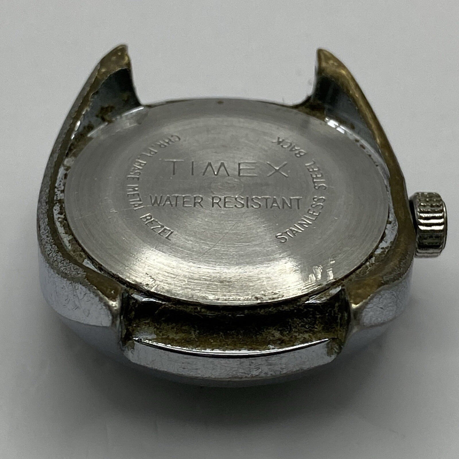 27mm Ladies Timex Sweep Seconds Date Dial GB Made Watch Head TO RESTORE