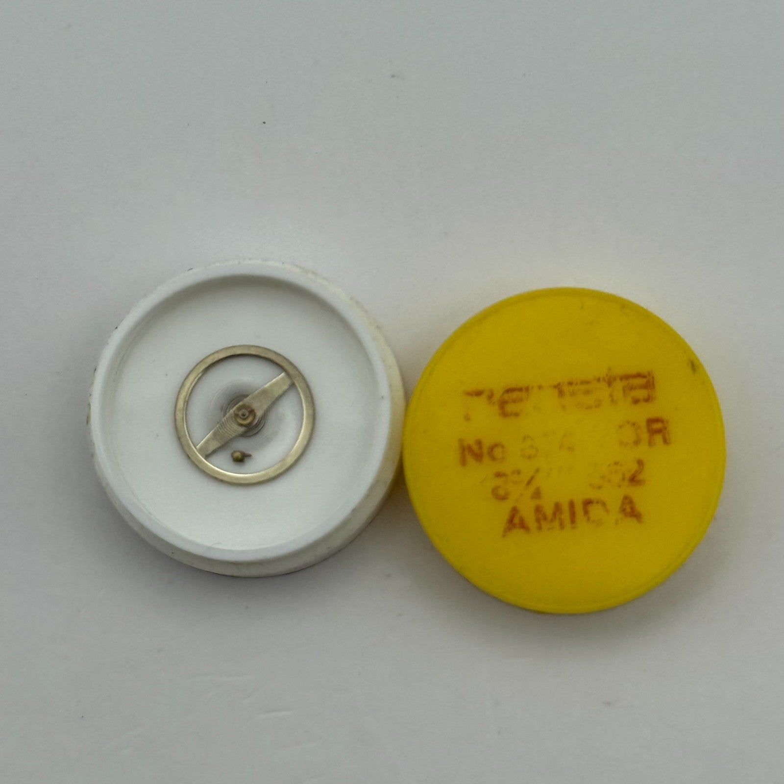 Amida 352 Balance Wheel Complete And Spring  8¾’’’ 874 Watch Movement Parts NOS