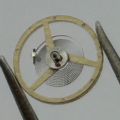 AS 1977-2 Balance Wheel Complete And Spring  1831 M Watch Movement Parts NOS