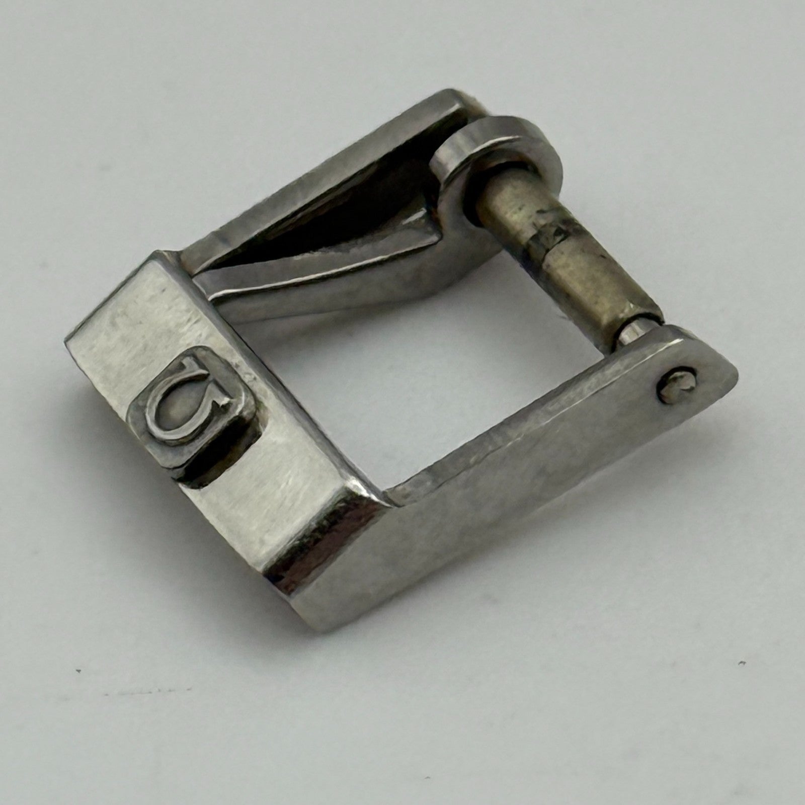 12mm Vintage Omega Watch Buckle Original Stainless Steel Acier Inox Swiss PARTS