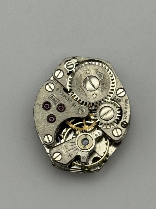 15.2mm Vintage Rotary 955 FHF 60 Manual Wind Swiss Watch Movement PARTS REPAIR