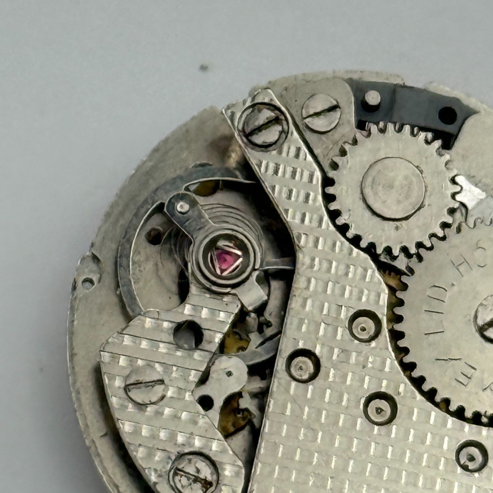 Parrenin 264D Watch Movement Remex Hong Kong Manual Wind Vintage Parts 27mm