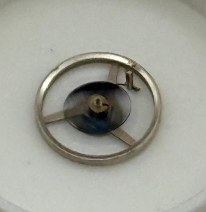 FEF 6620 Balance Wheel Complete And Spring 5½’’’ 450 M Watch Movement Parts NOS