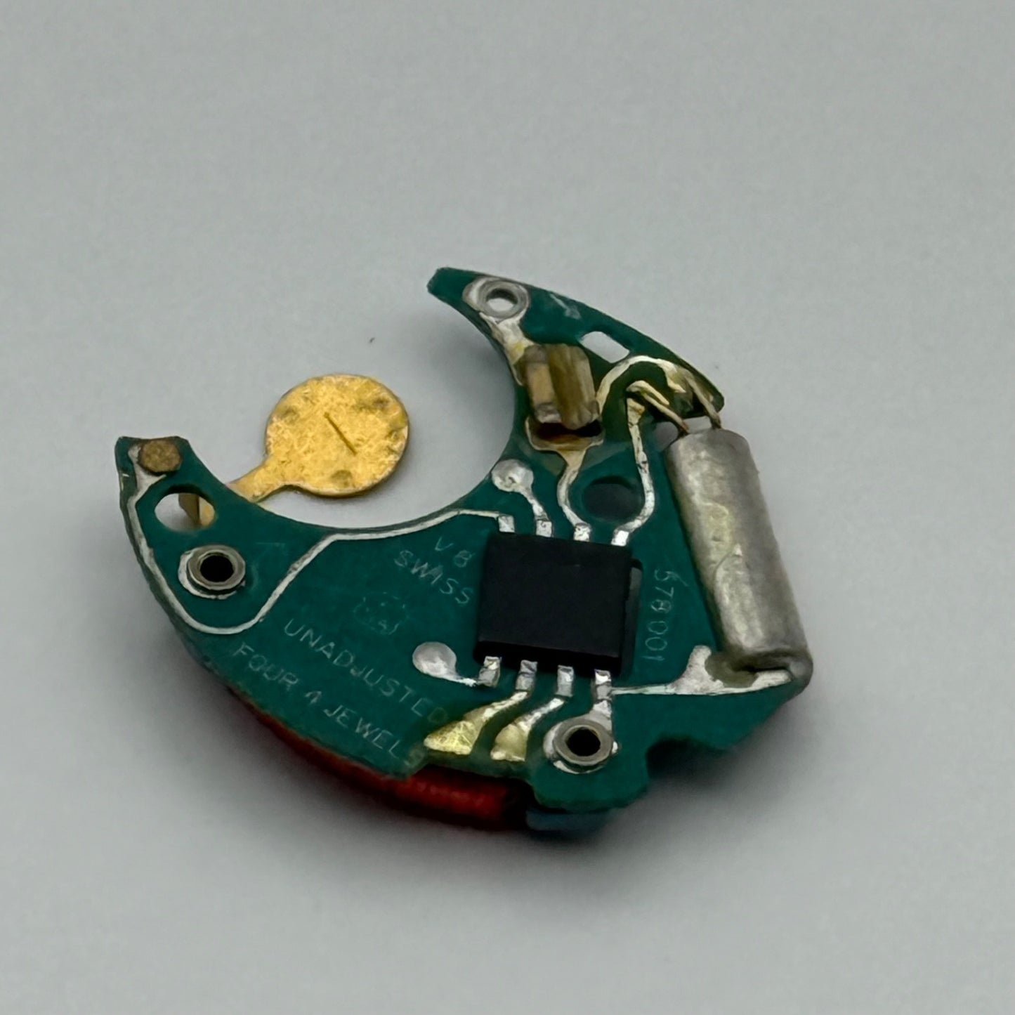 ETA 578.001 Quartz Watch Movement Incomplete Swiss Ladies Vintage Parts Repair