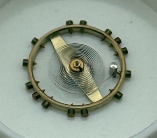 AS 970 Balance Complete Inca Renata 28 M Watch Movement Parts Vintage NOS Repair