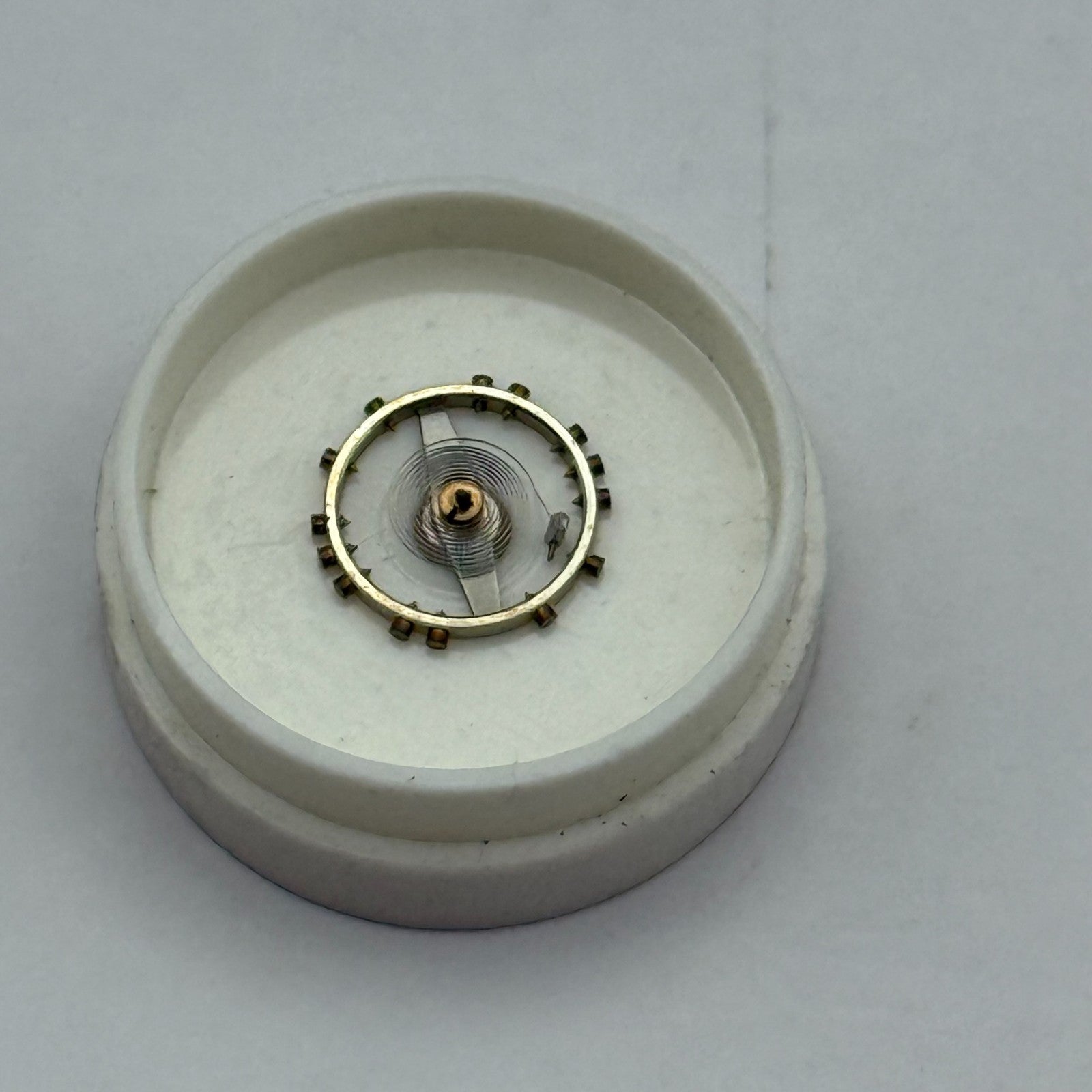 ETA 761 1201 Balance Wheel Complete And Spring 145 M Watch Movement Parts NOS