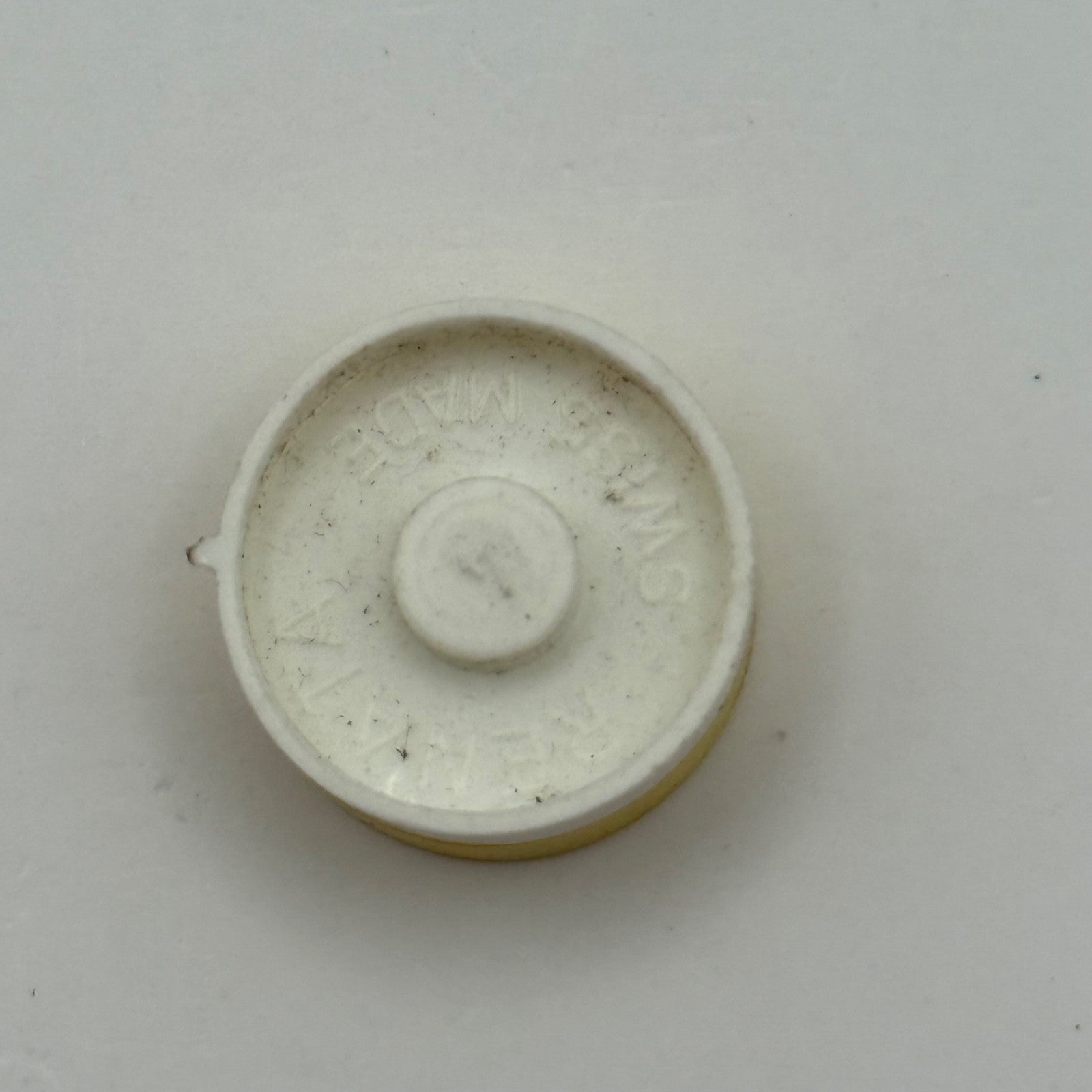 EB 8021 Balance Wheel Complete And Spring 10 1/2''' 1253 Watch Movement Parts 