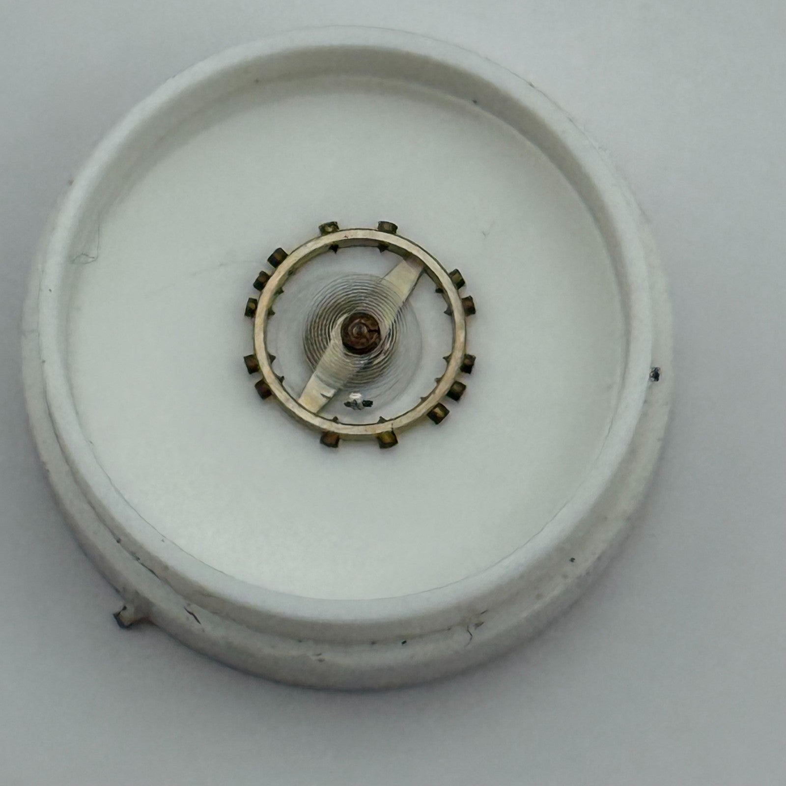 AS 976 1012 Balance Wheel Complete And Spring Inca 532 M Watch Movement Parts