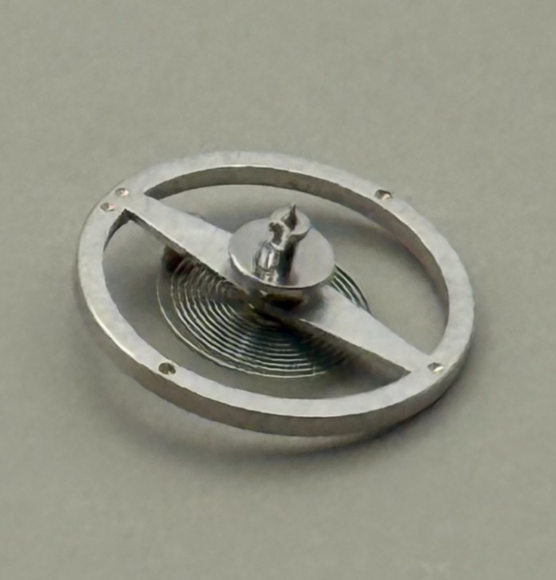 Oris 491 Balance Wheel Complete And Spring  Renata Watch Movement Parts NOS 