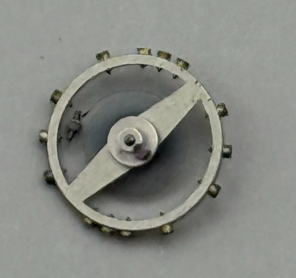 Peseux 100 Balance Wheel Complete And Spring  5¼’’’ 275 Watch Movement Parts NOS