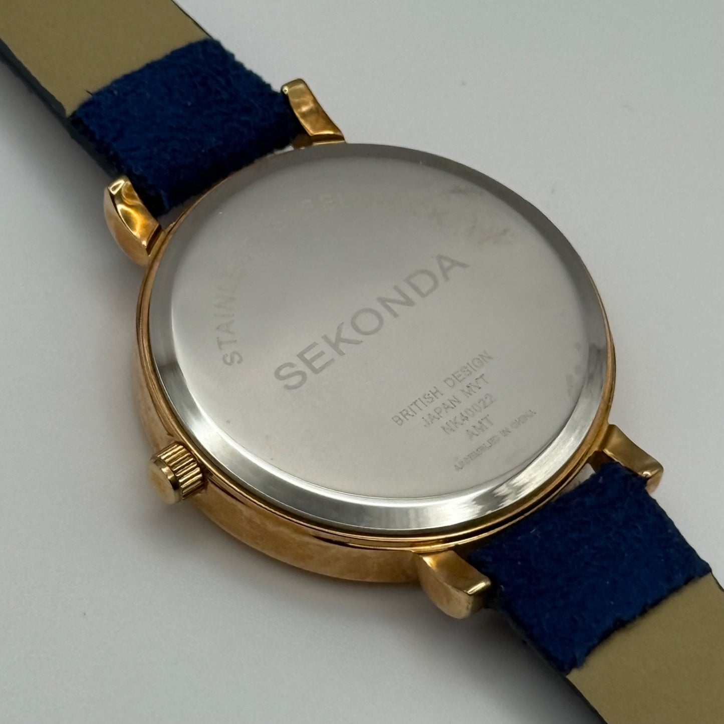 Working Ladies Sekonda Peacock Dial 34mm Quartz Watch New Battery Adjustable