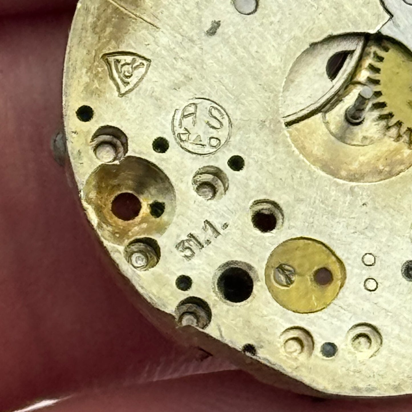 23.7mm Pioneer AS 340 31.1 A Schild Manual Wind Swiss Watch Movement PARTS SPARE