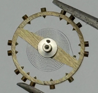 AS 970 Balance Complete 8 3/4''' Renata 27 M Watch Movement Parts Vintage NOS