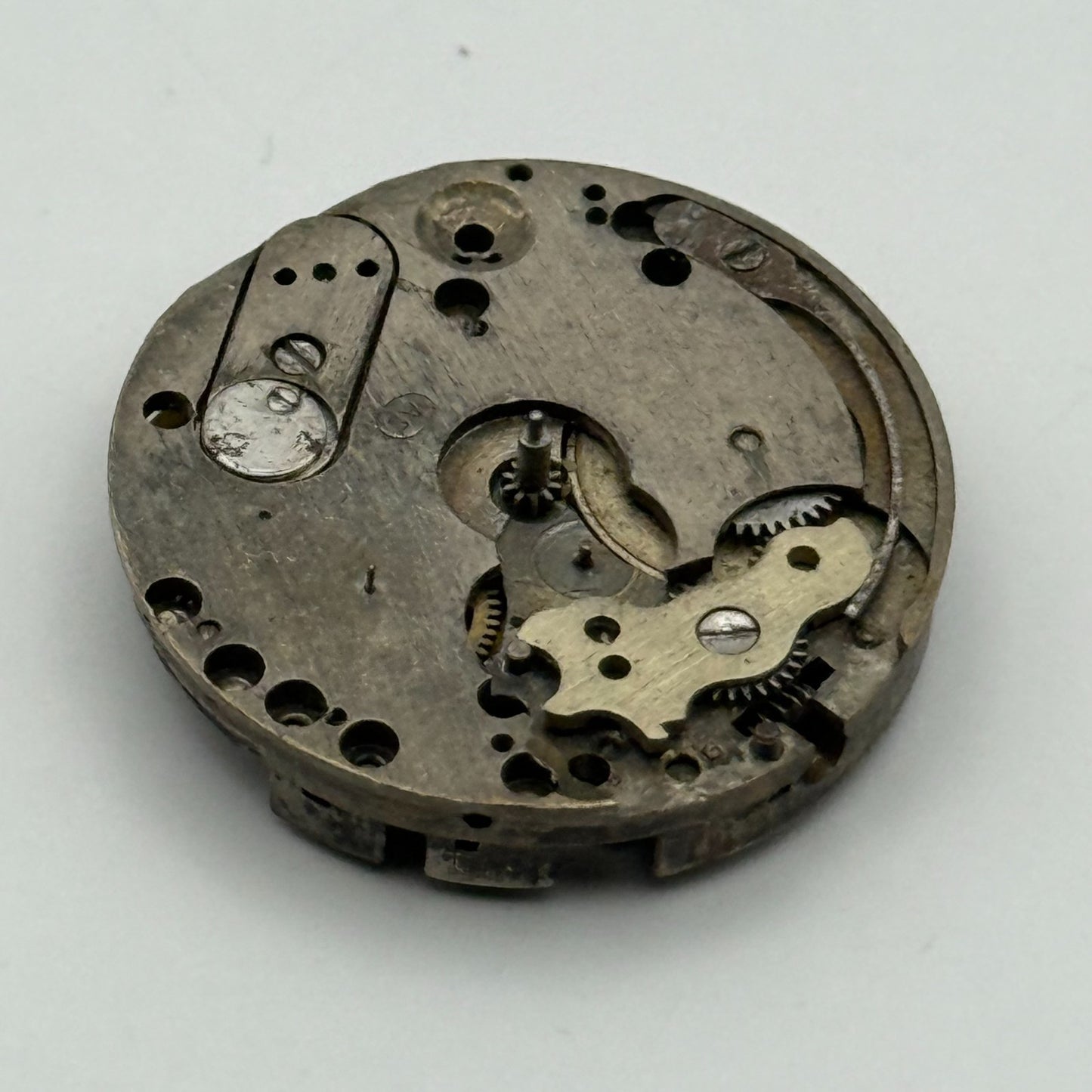 AS A Schild Watch Movement Manual Wind Vintage Swiss Parts Repair Spares 23.7mm