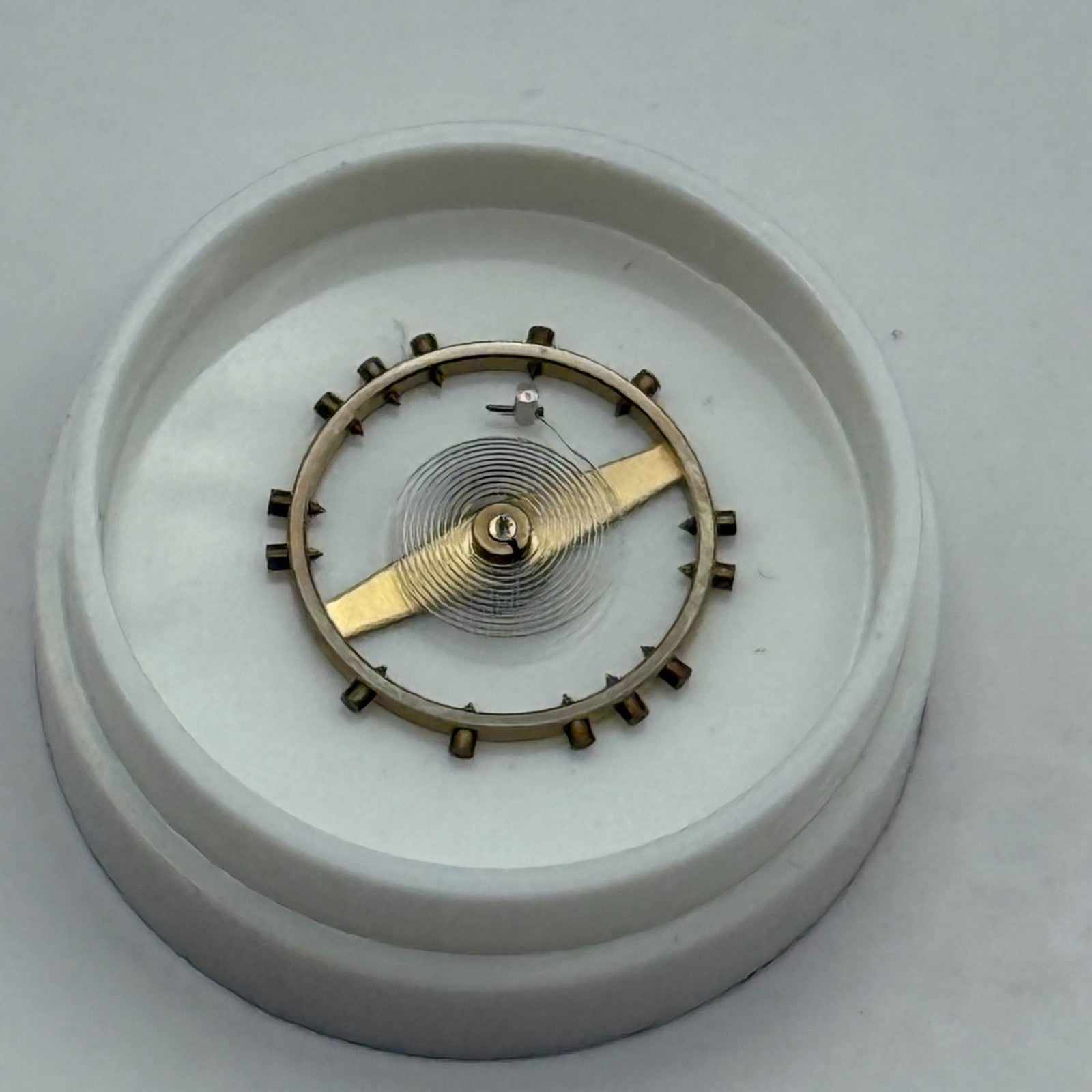 ETA 1080 Balance Wheel Complete And Spring Inca 157 M Watch Movement Parts NOS
