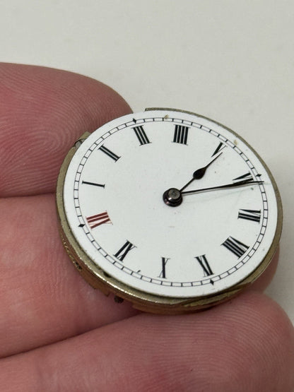 24.3mm Rolex Rebberg Depose 7 Jewels Vintage Antique Watch Movement PARTS REPAIR