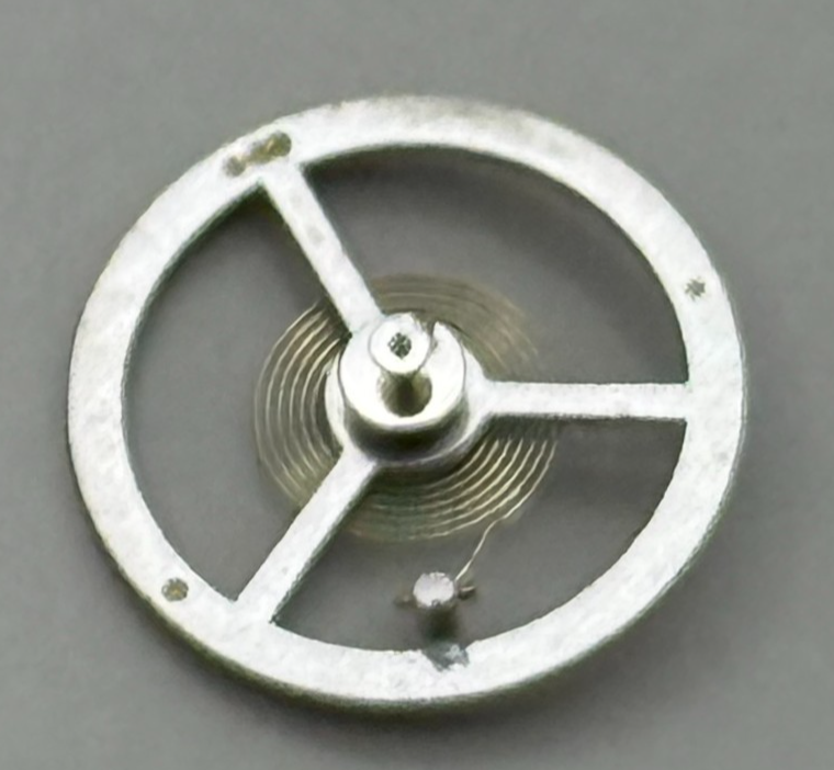 Balance Wheel Complete And Spring Renata Watch Movement Parts NOS 