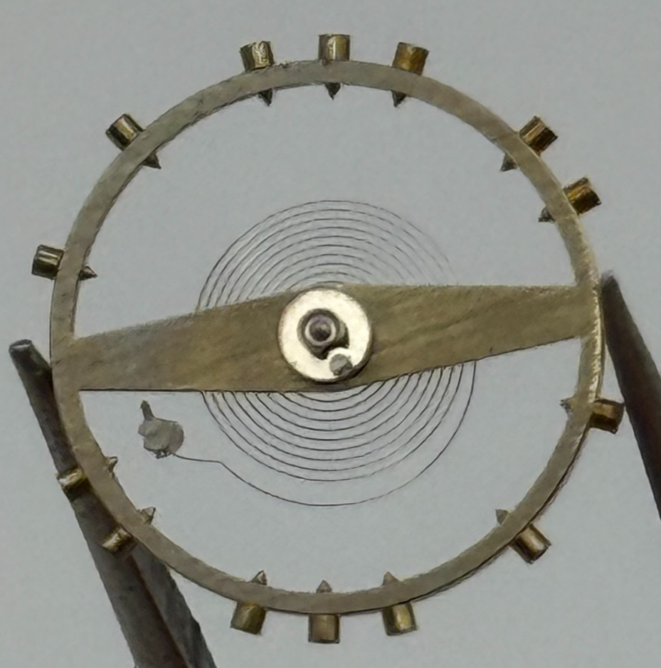 AS 1130 Balance Wheel Complete And Spring 430 M Watch Movement Parts NOS