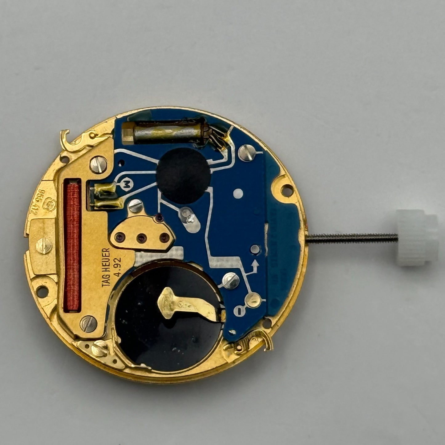 ETA 955.412 Watch Movement Running Quartz Tag Heuer 4.92 Parts Repair 23.9mm