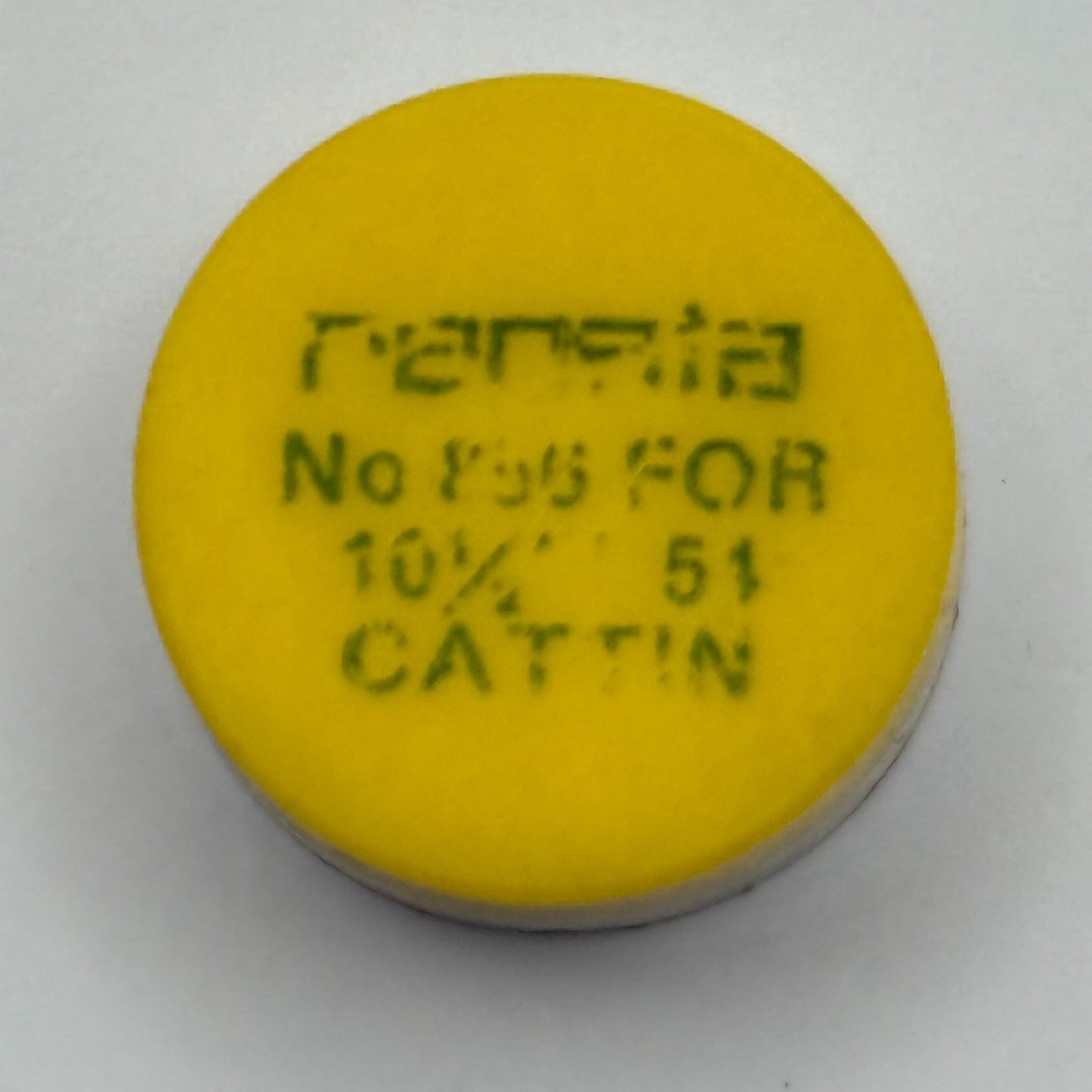 Cattin 51 Balance Wheel Complete And Spring 10½’’’ Renata Watch Movement Parts 