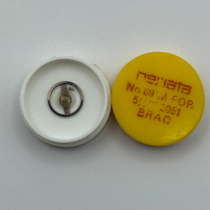 BRAC 2051 Balance Wheel Complete And Spring 5½’’’ 69 M Watch Movement Parts NOS