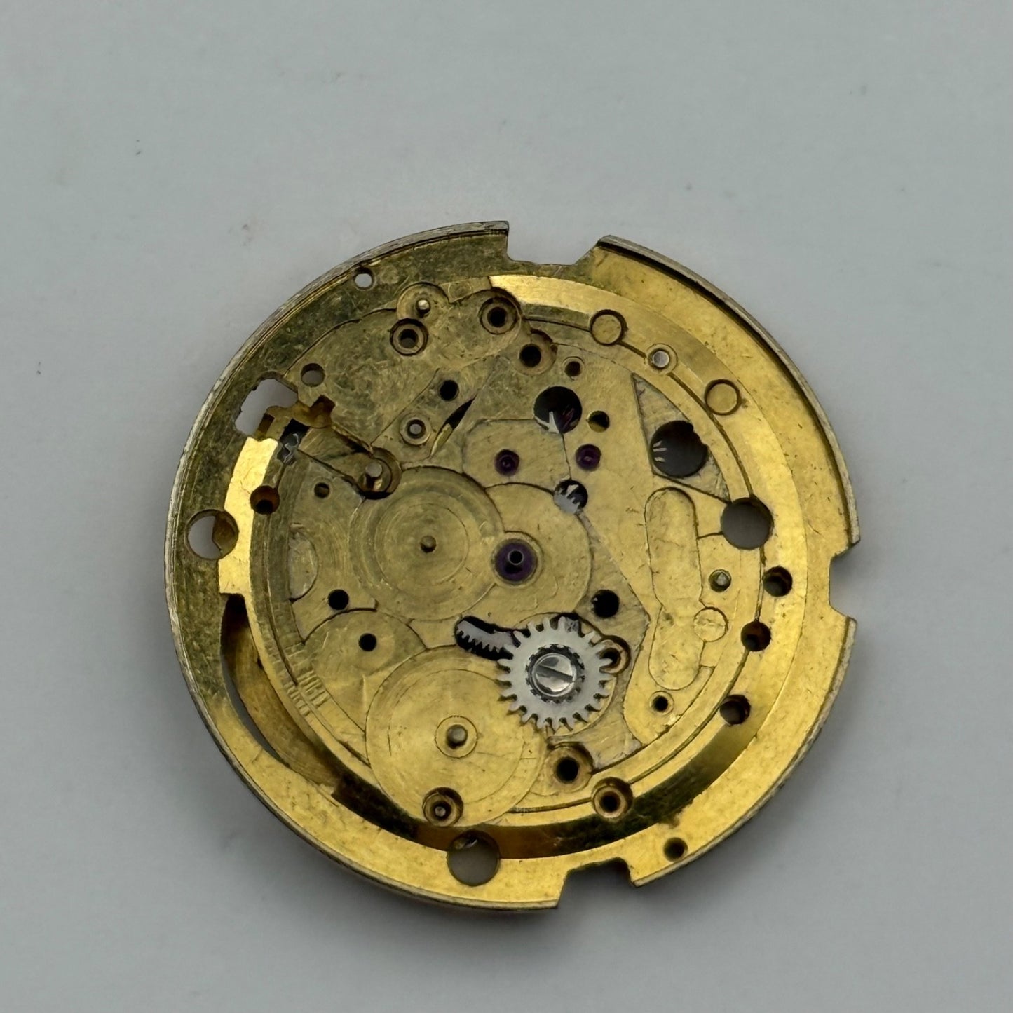 FHF 909 Watch Movement Manual Wind Vintage Swiss Incomplete Parts Repair 25.9mm