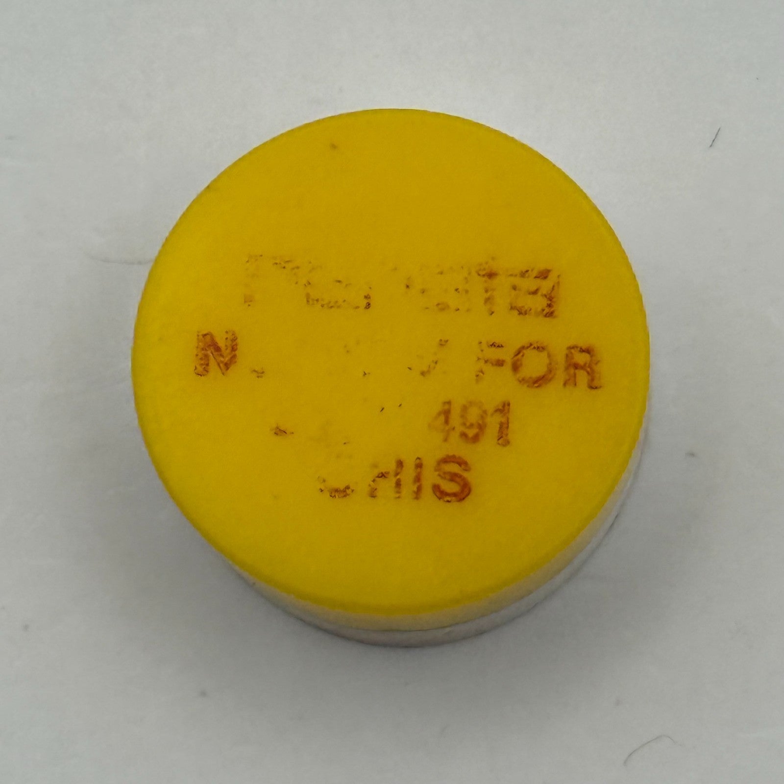 Oris 491 Balance Wheel Complete And Spring  Renata Watch Movement Parts NOS 