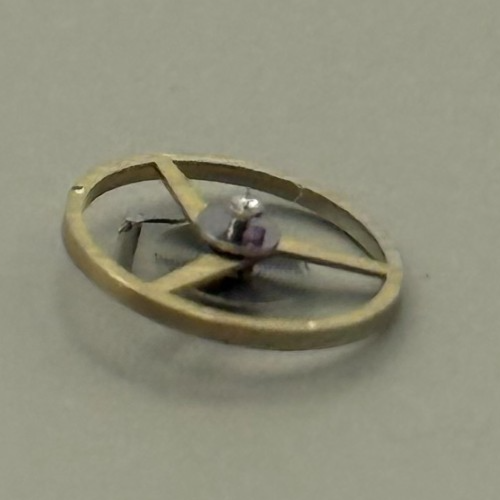 FEF 371 Balance Wheel Complete And Spring 6¾–8’’’ 1572 M Watch Movement Parts 