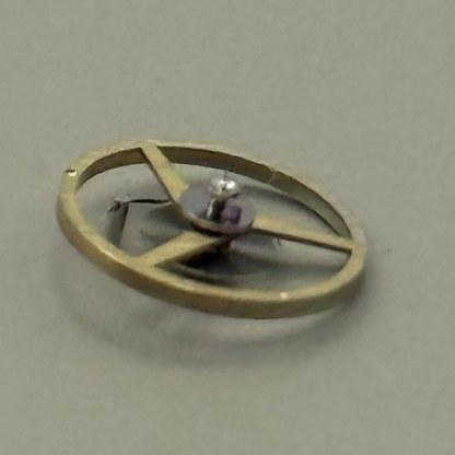 FEF 371 Balance Wheel Complete And Spring 6¾–8’’’ 1572 M Watch Movement Parts 