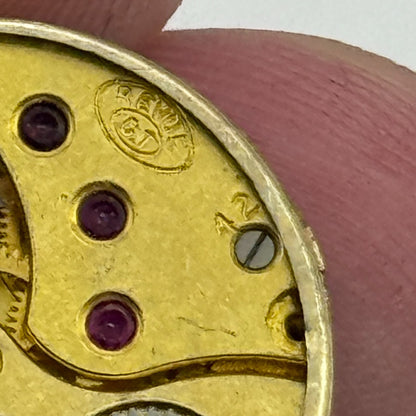 19.9mm Revue GT Cal 42 Manual Wind Watch Movement Swiss Vintage PARTS SPARES