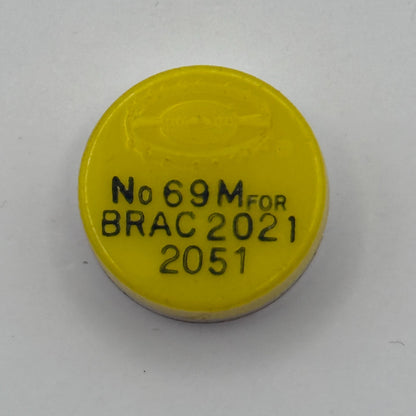 BRAC 2021 2051 Balance Wheel Complete And Spring 69 M Watch Movement Parts NOS