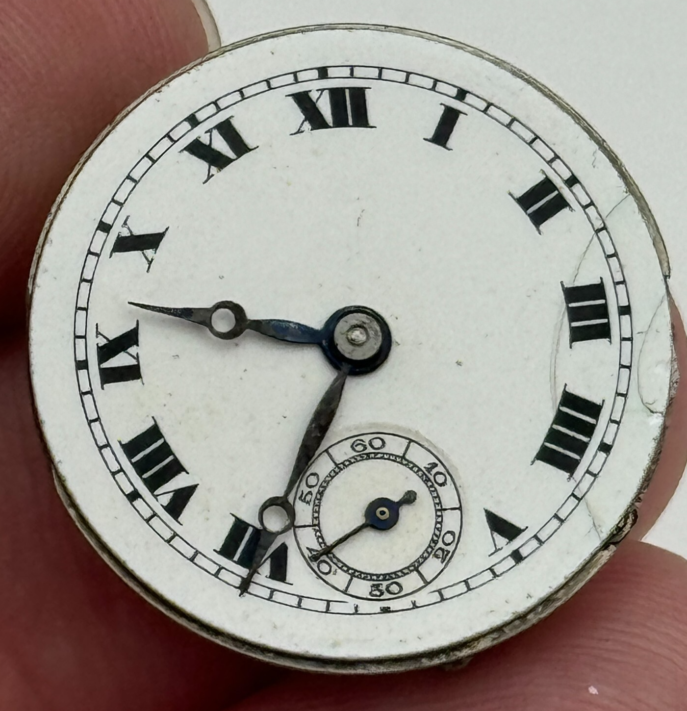 22mm Vertex Revue Balance Ok Sub Seconds 15 Jewels Trench Watch Movement PARTS