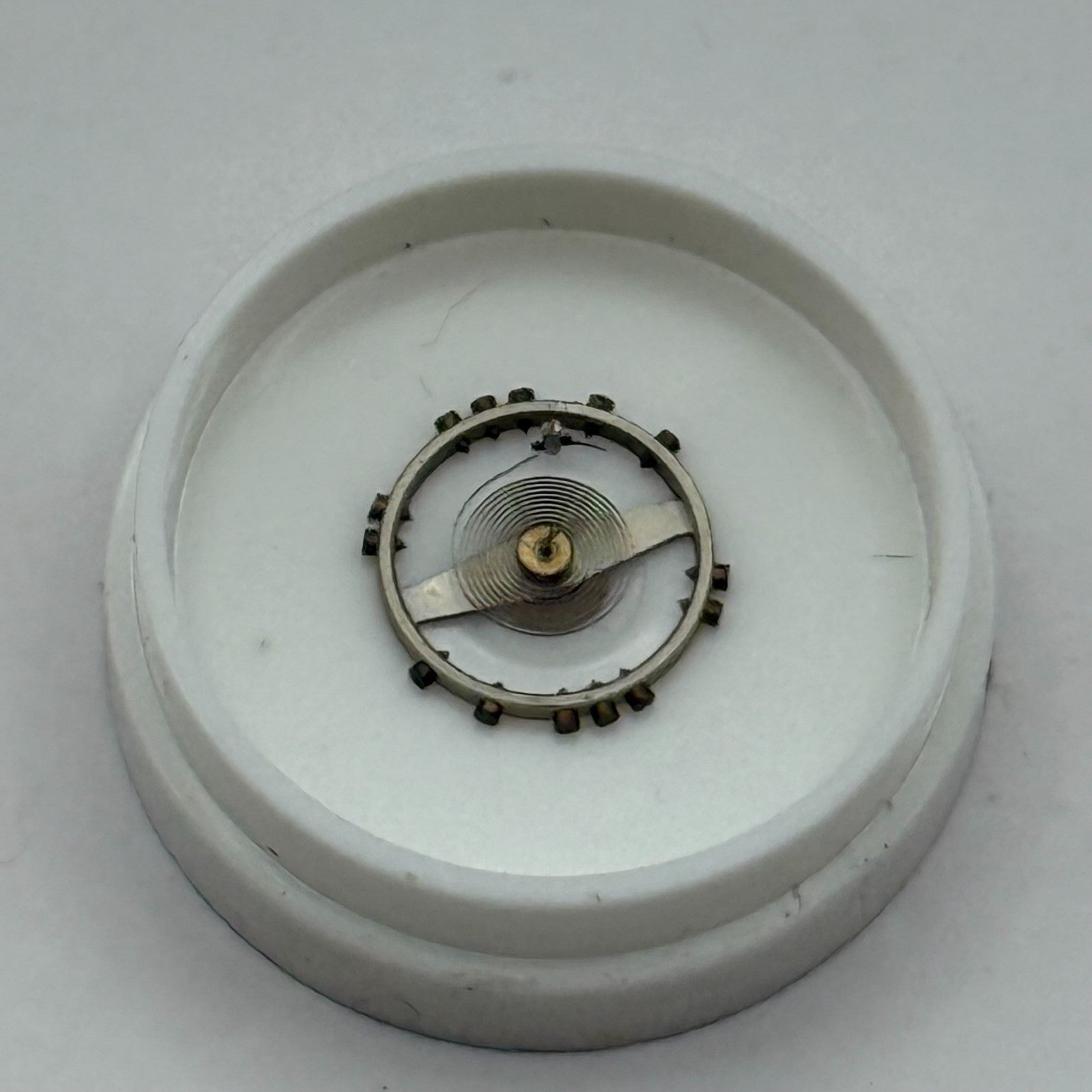 AS 1051 Balance Wheel Complete And Spring 5 1/4''' 34 M Watch Movement Parts NOS