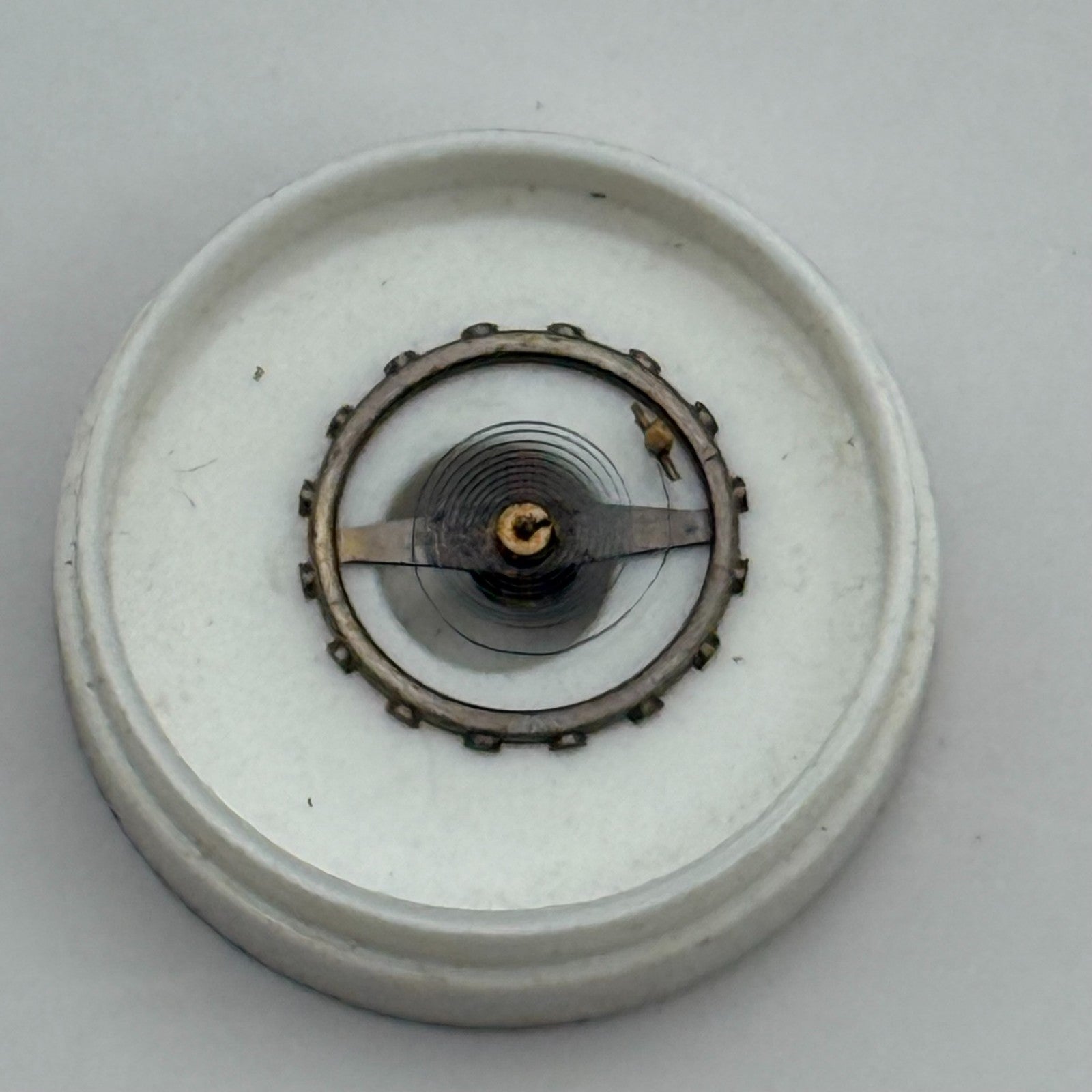 Ebosa 23 Balance Wheel Complete And Spring e 11½’’’ 125 Watch Movement Parts NOS