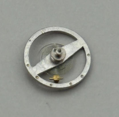 Brac 2051 Balance Wheel Complete And Spring  5¼’’’ 69 M Watch Movement Parts NOS
