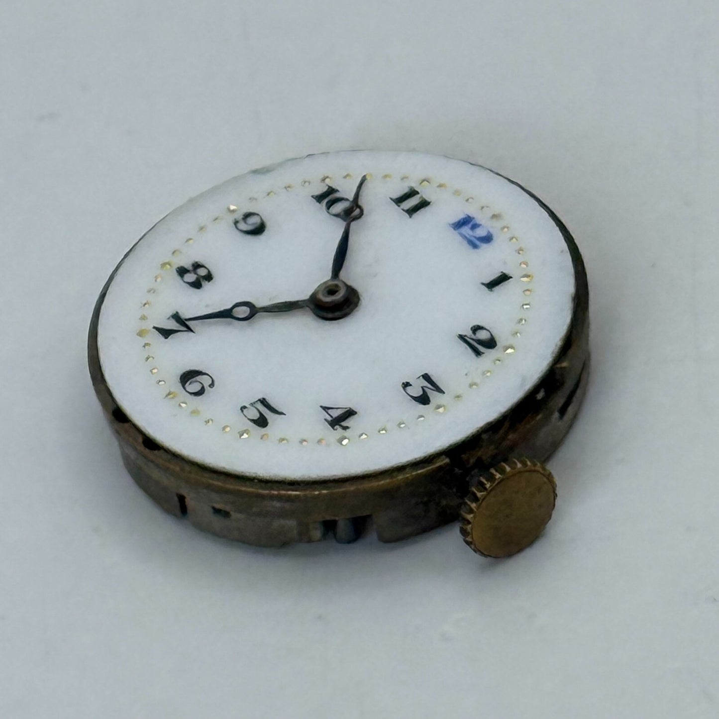 23.7mm Vintage Rival 15 Jewels Trench Manual Wind Watch Movement PARTS REPAIR