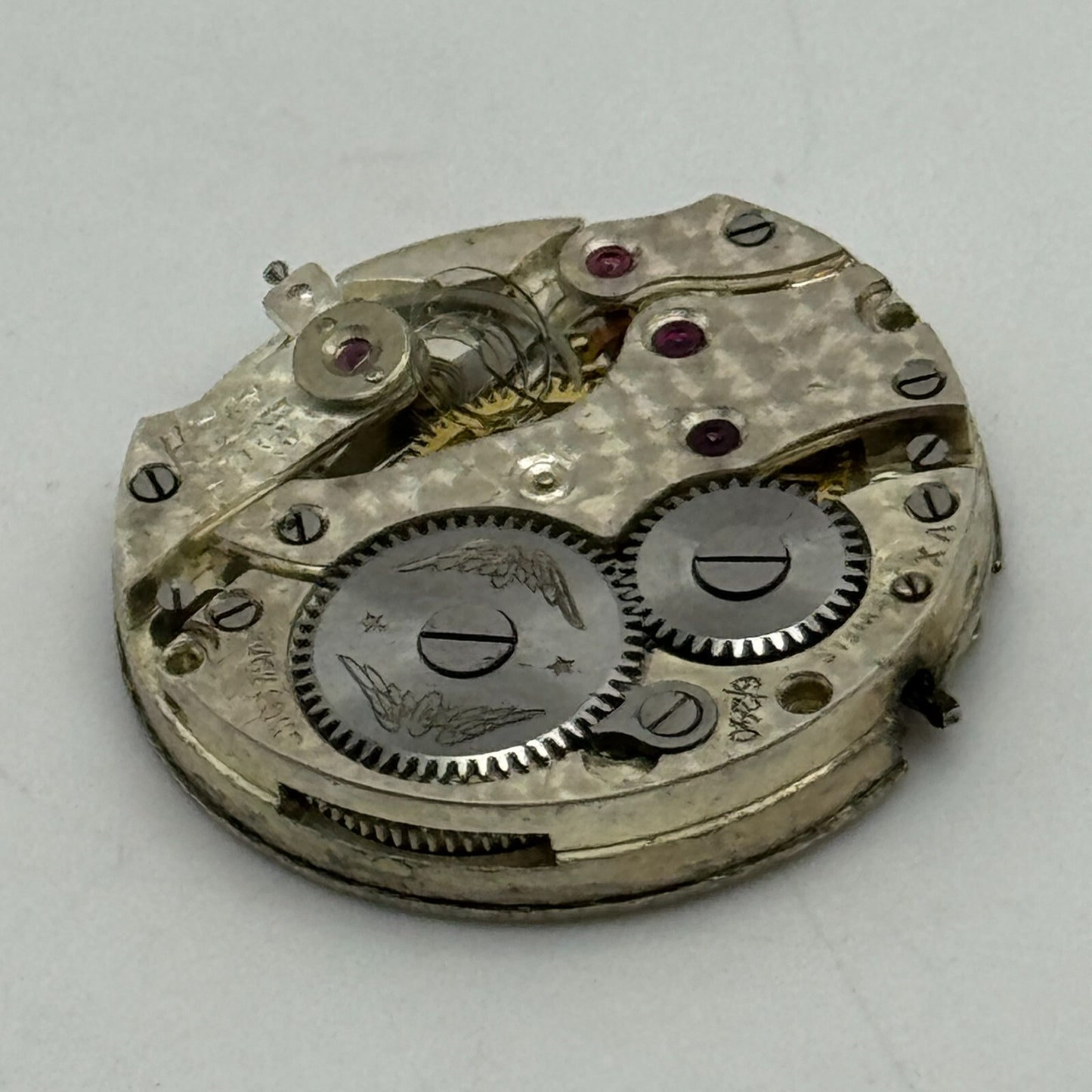 22mm Peseux Rotary 6/240 Swiss 15 Jewels Manual Wind Watch Movement PARTS SPARES