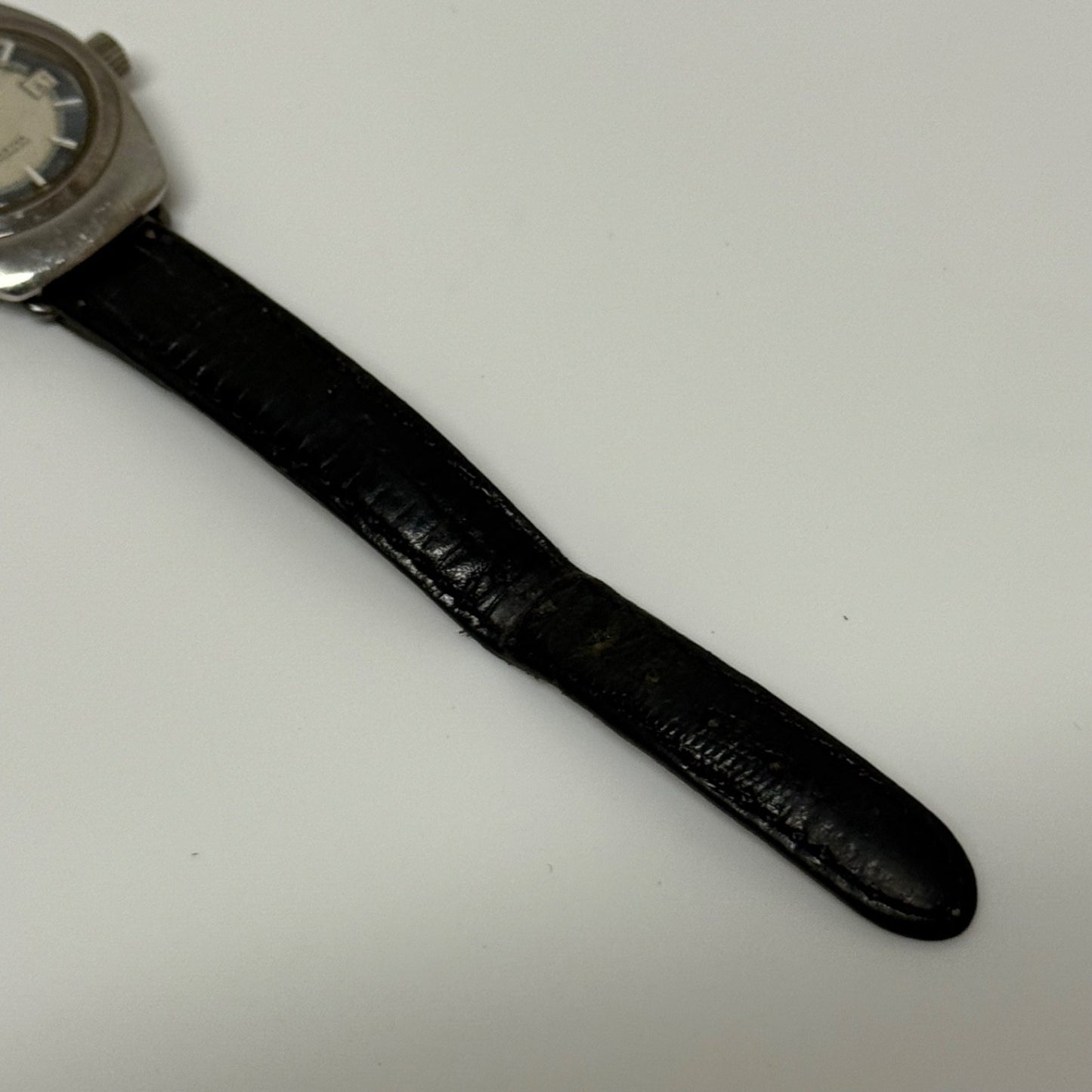 25mm Vintage Tissot Seastar Date Dial Ladies Swiss Stainless Watch PARTS REPAIR