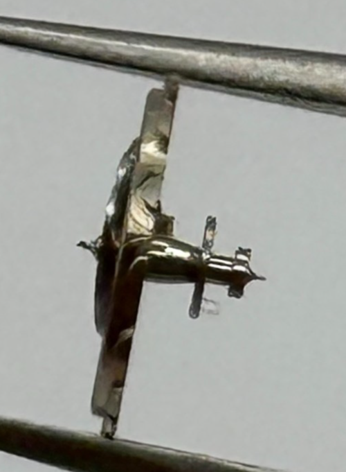 EB 1225 Balance Wheel Complete And Spring 5¼’’’ 112 M Watch Movement Parts NOS