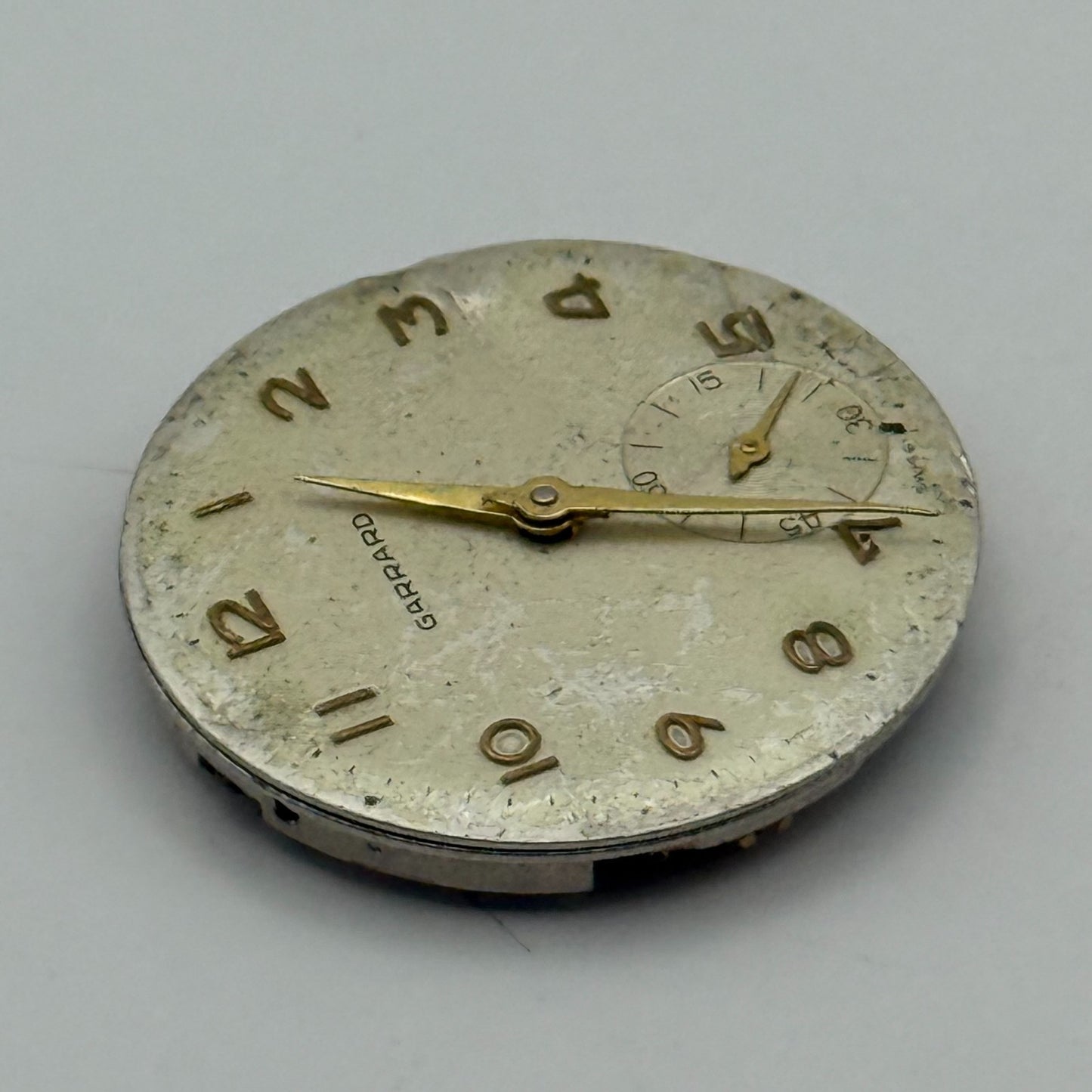 ETA 1120 Watch Movement Garrard Manual Wind Vintage Swiss Parts Repair 27mm
