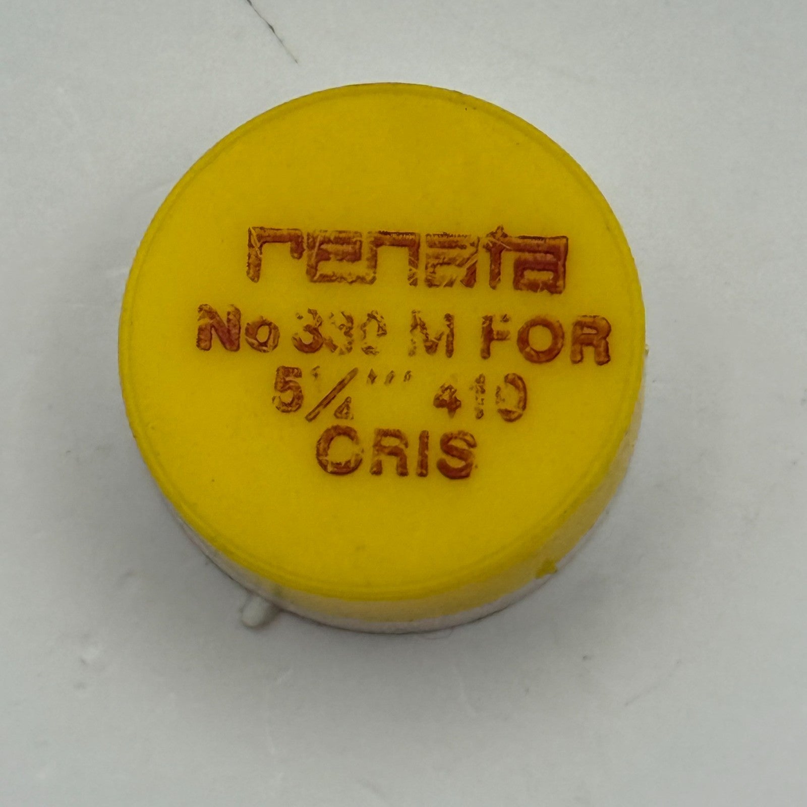 Oris 410 Balance Wheel Complete And Spring 5 1/4’’’ 330 M Watch Movement Parts