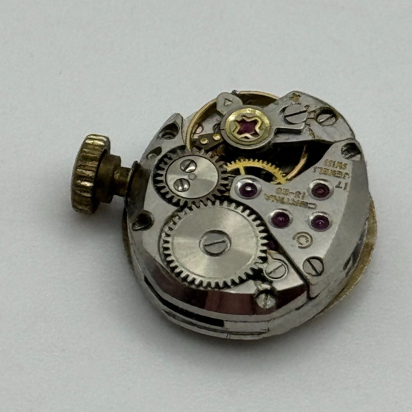 12.7mm Ladies Certina 13-20 Balance Ok Manual Wind Swiss Watch Movement PARTS
