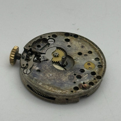 23.7mm AS A Schild 15 Jewels Trench Watch Movement Manual Wind Swiss PARTS SPARE