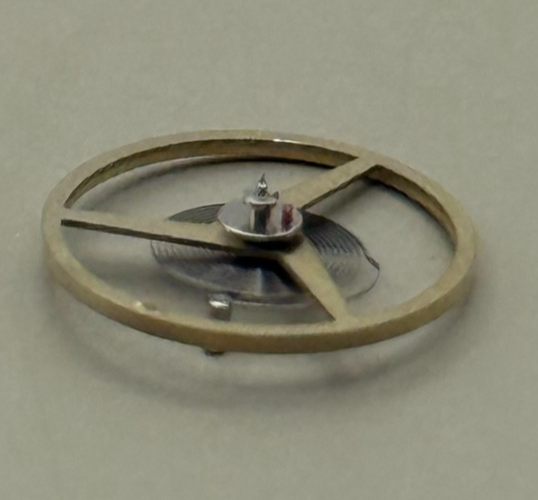 AS 1900 1906 Balance Wheel Complete And Spring 1577 M Watch Movement Parts NOS