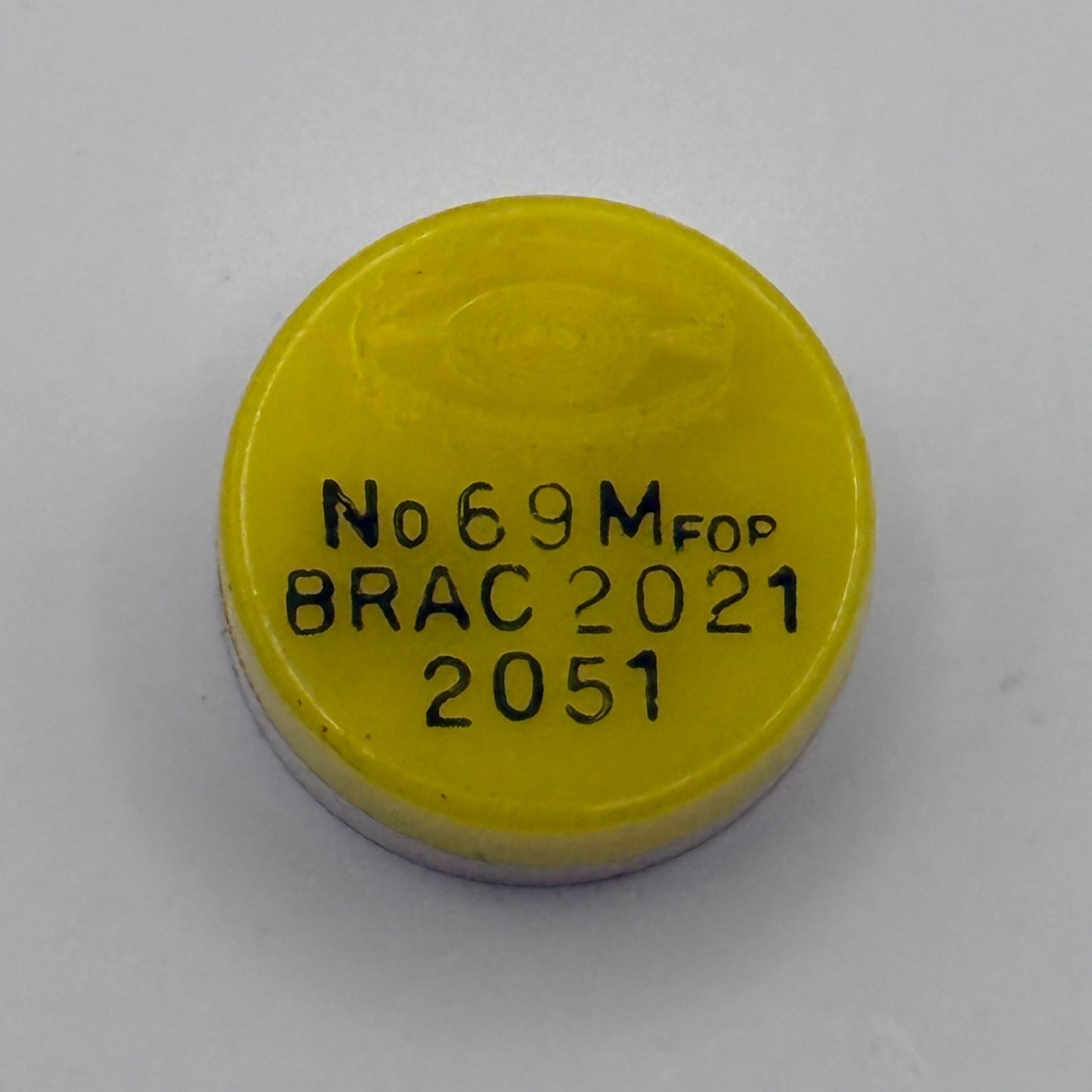 BRAC 2021 2025 Balance Wheel Complete And Spring 69 M Watch Movement Parts NOS